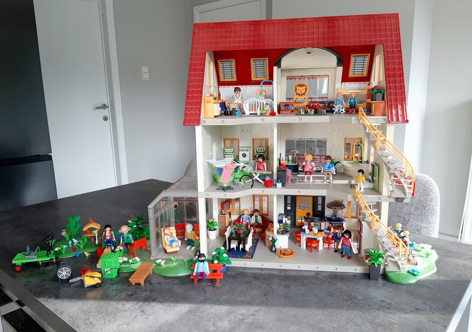 playmobil huis zeer uitgebreide set, Enlèvement