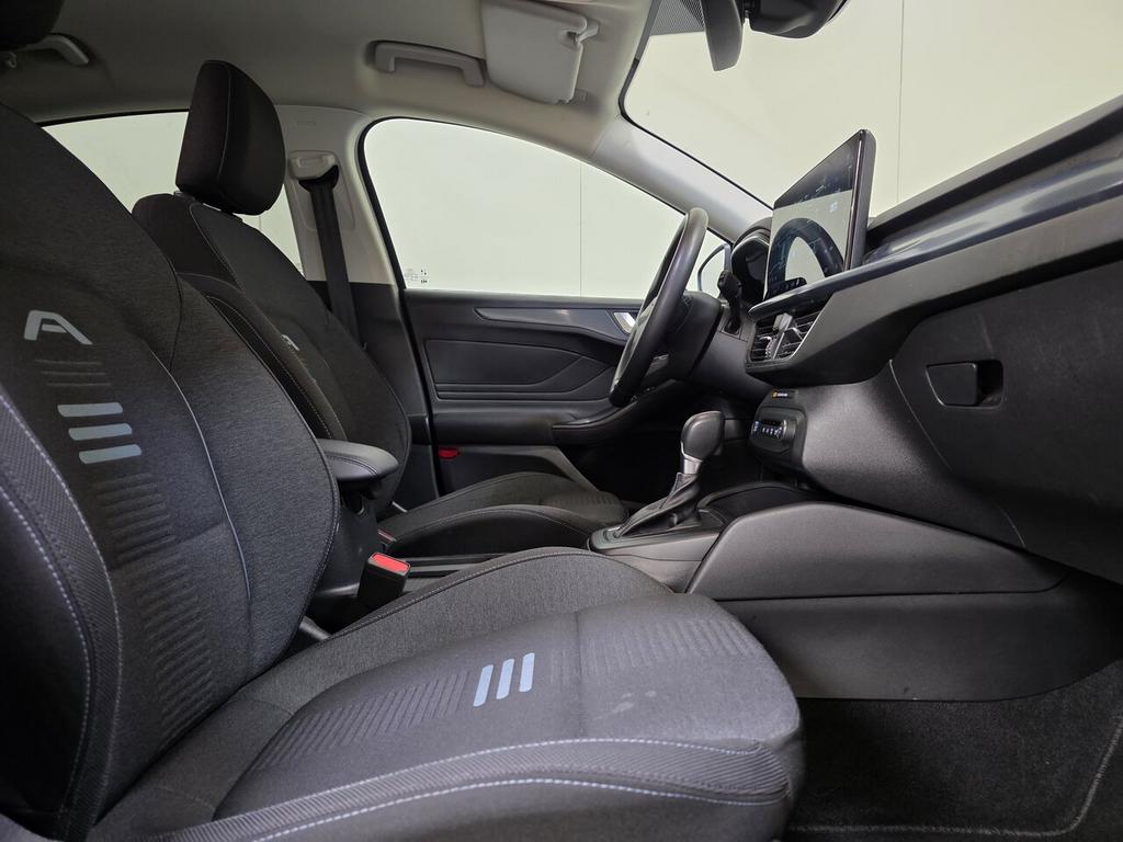 Ford Focus 1.0 HEV Benzine Autom. - GPS - Topstaat!, Autos, Ford, Argent ou Gris, 0 kg, Noir, Automatique