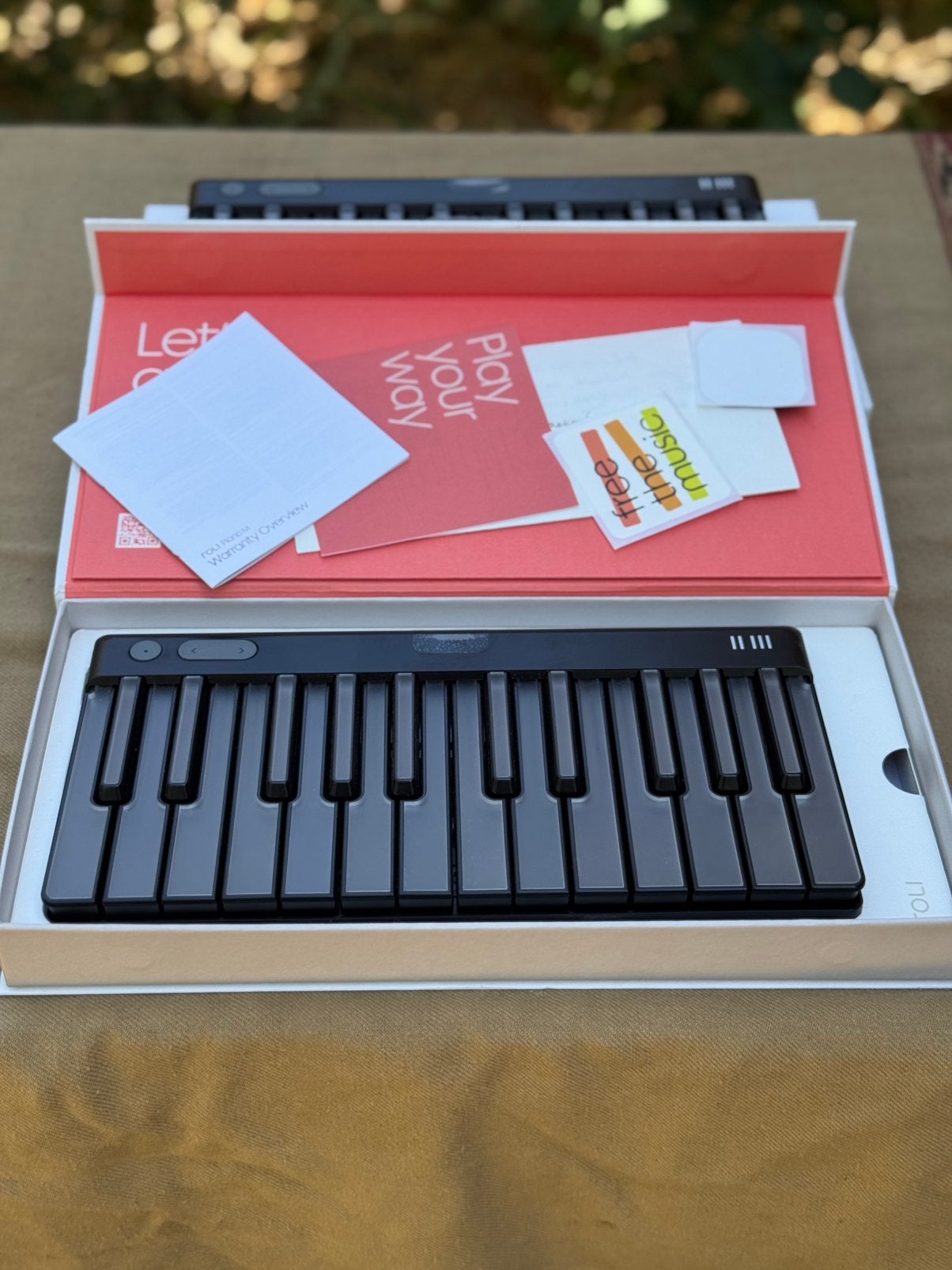 Roli piano m - 2 stuks, Musique & Instruments, Équipement Midi, Enlèvement, Comme neuf