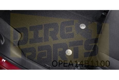 Opel Karl Mattenset (4x) 'Economy' Origineel! 39090614, -, Verzenden, -, Opel
