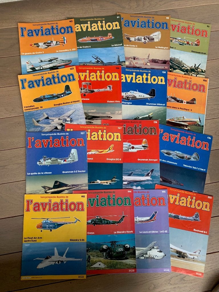 Encyclopédie illustrée de l'aviation (1981 à 1983), Collections, Aviation, Enlèvement ou Envoi, Comme neuf