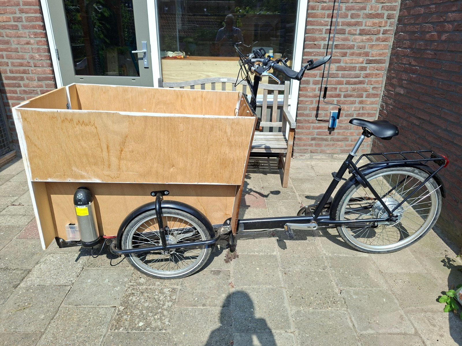 bakfiets, Fietsen en Brommers, Ophalen