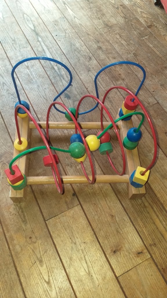 Ikea Peuter Kralen Doolhof, Enfants & Bébés, Jouets | Jouets en bois, Enlèvement, Utilisé, Autres types