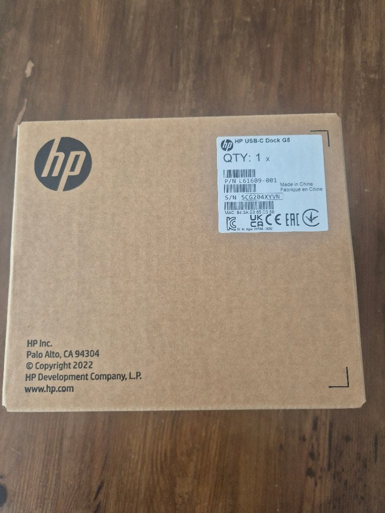 HP USB-C Dock G5 - NIEUW in doos, Nieuw, Ophalen of Verzenden, HP, Docking station