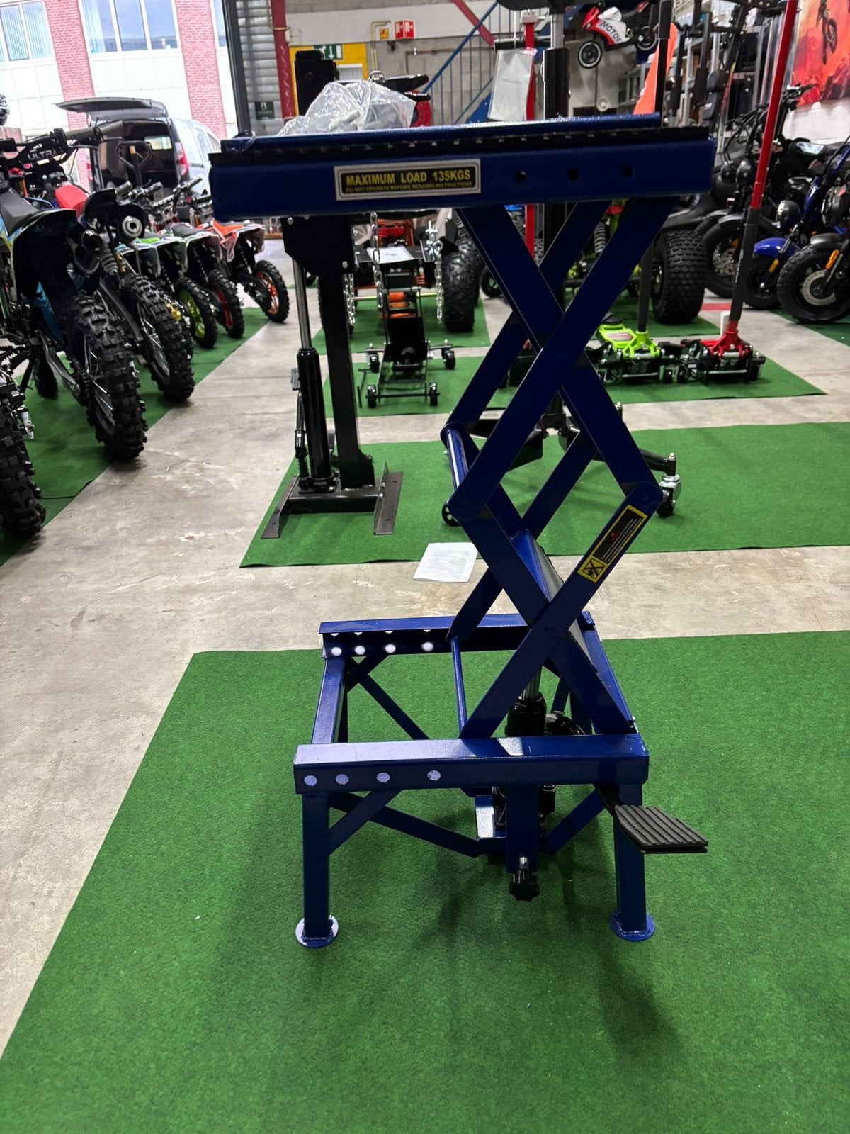 ‼️Nieuw‼️UltraToolz Werkbanklift Motorlift Hydraulisch 140KG, Ophalen of Verzenden, Nieuw, Garagekrik