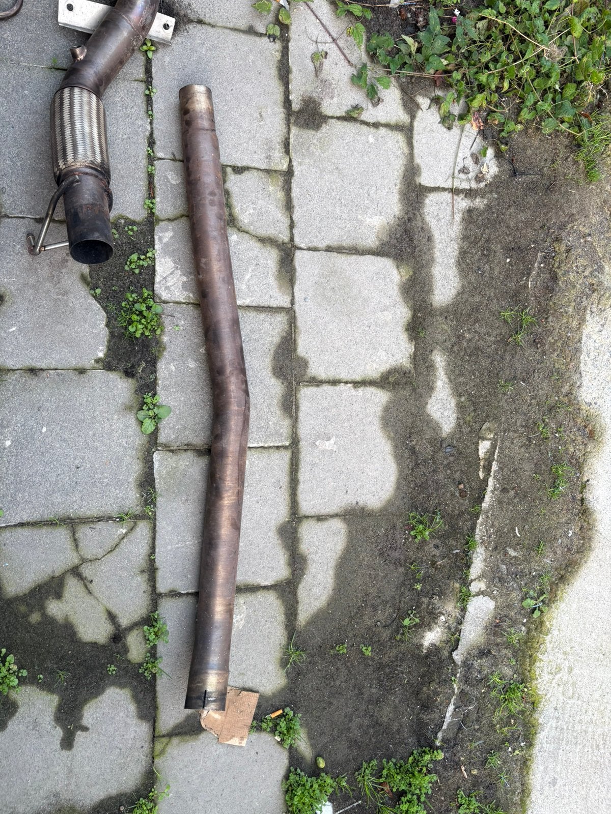 Downpipe + intermediaire, Enlèvement, Utilisé