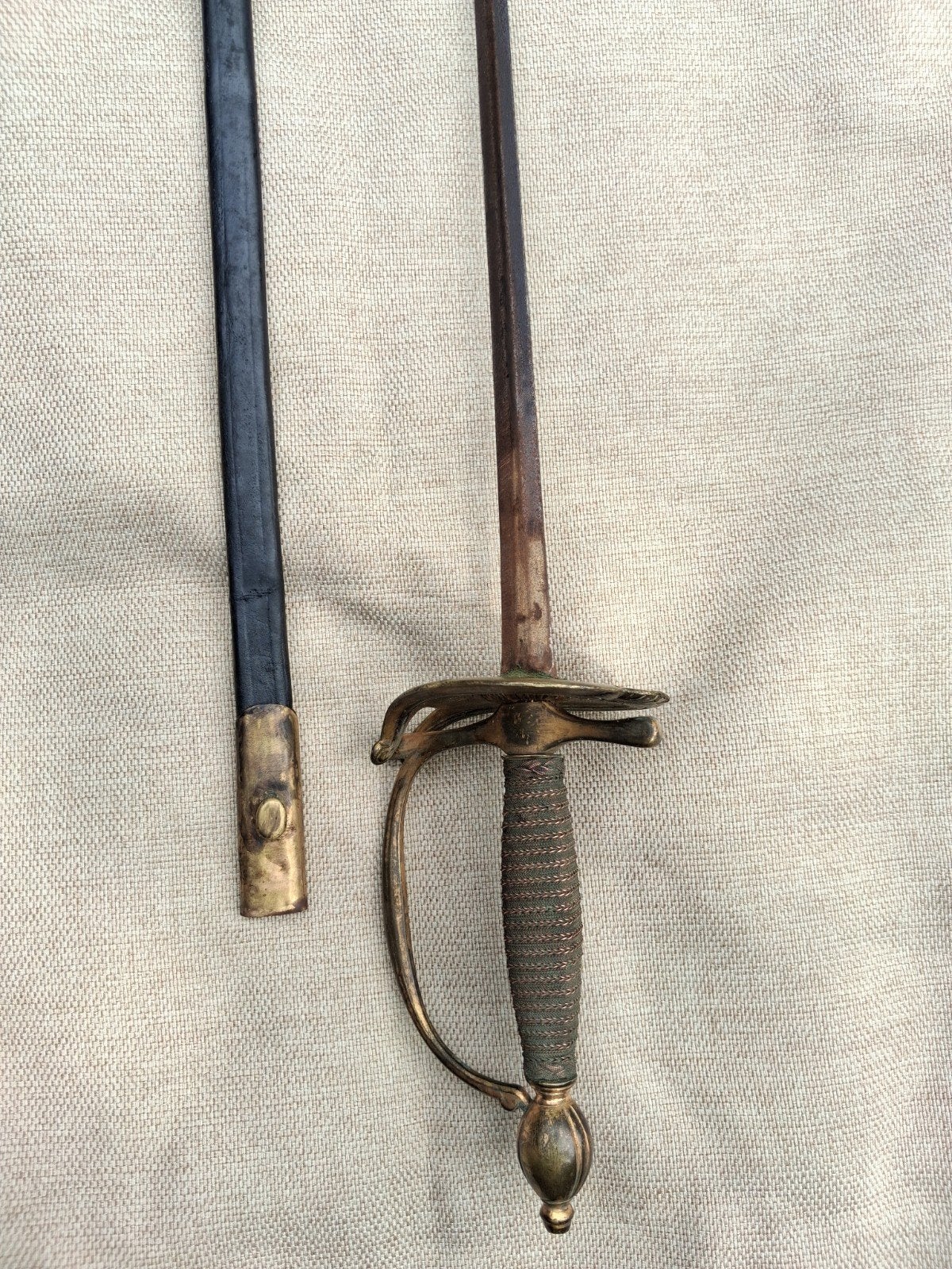 Officier à l'épée de la Révolution française modèle 1786, Enlèvement ou Envoi