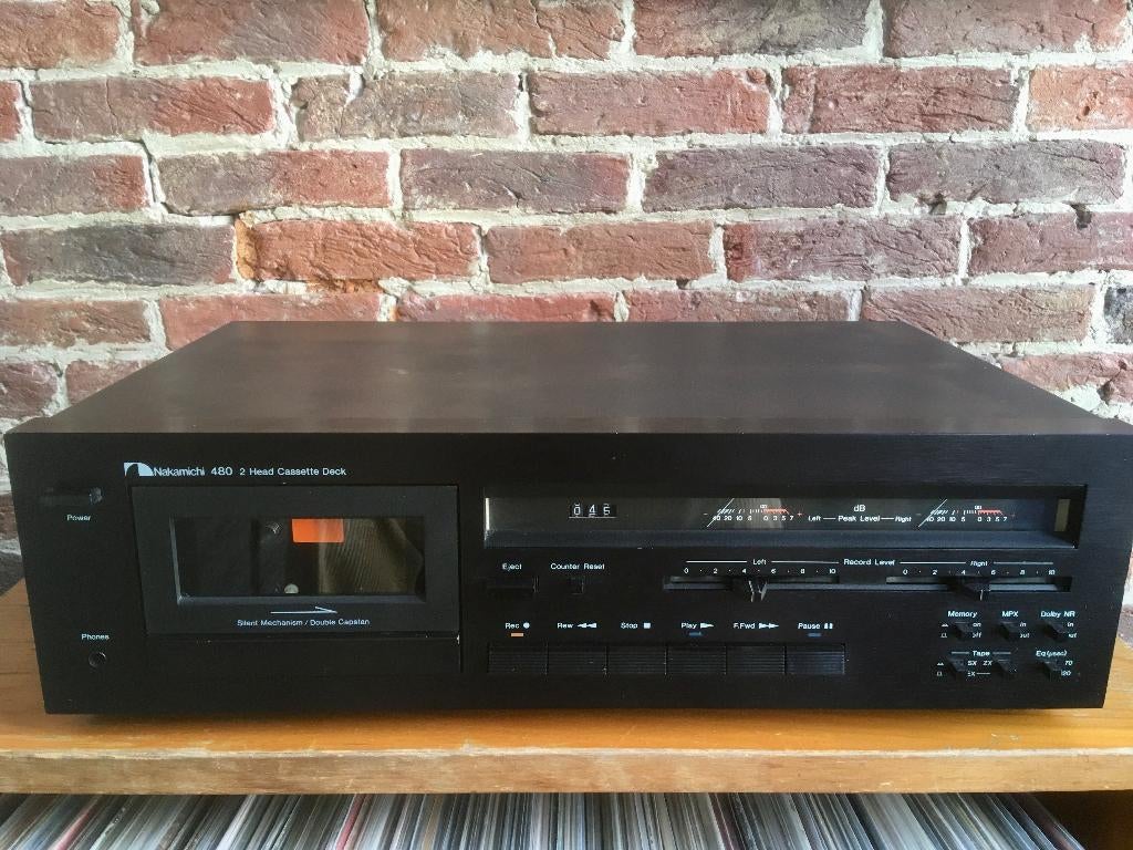 Platine cassette Nakamichi 480, Enlèvement, Simple, Autres marques