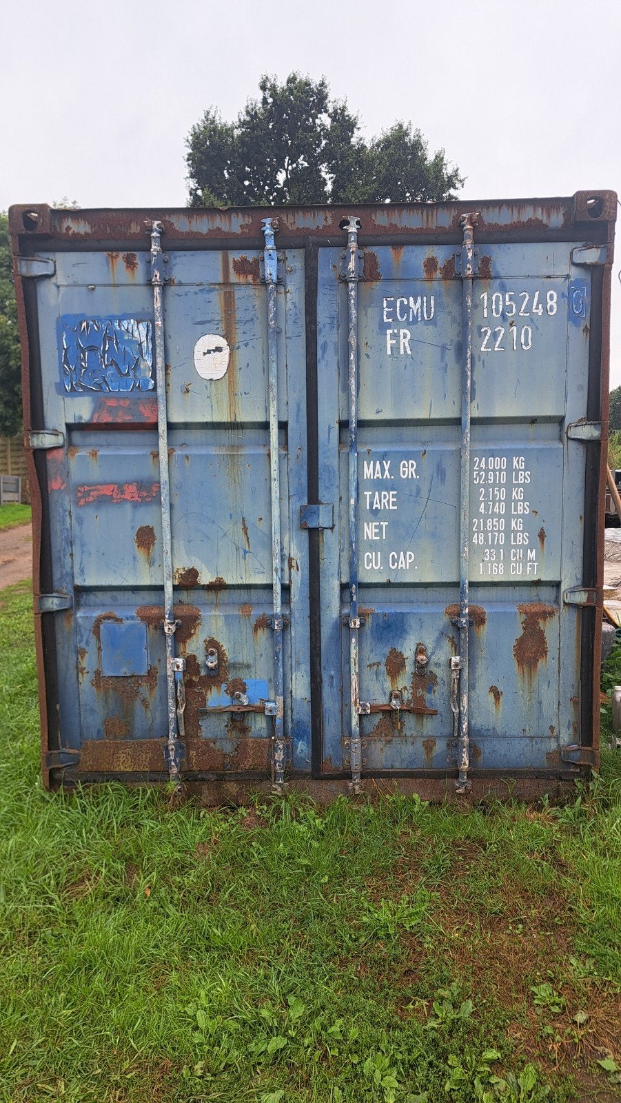 zeecontainer 20FT, Doe-het-zelf en Bouw, Ophalen