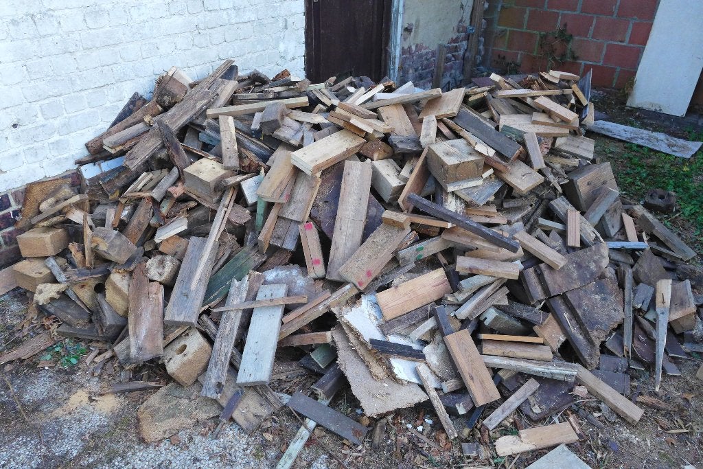 Hout, aanmaakhout, stoofhout, brandhout, Ophalen, Overige houtsoorten