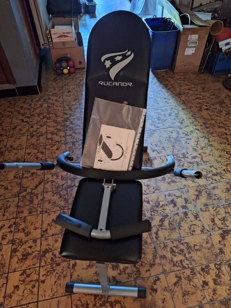 Buikspierbank Ab bench Rucanor, Sport en Fitness, Ophalen, Gebruikt, Buik, Overige typen