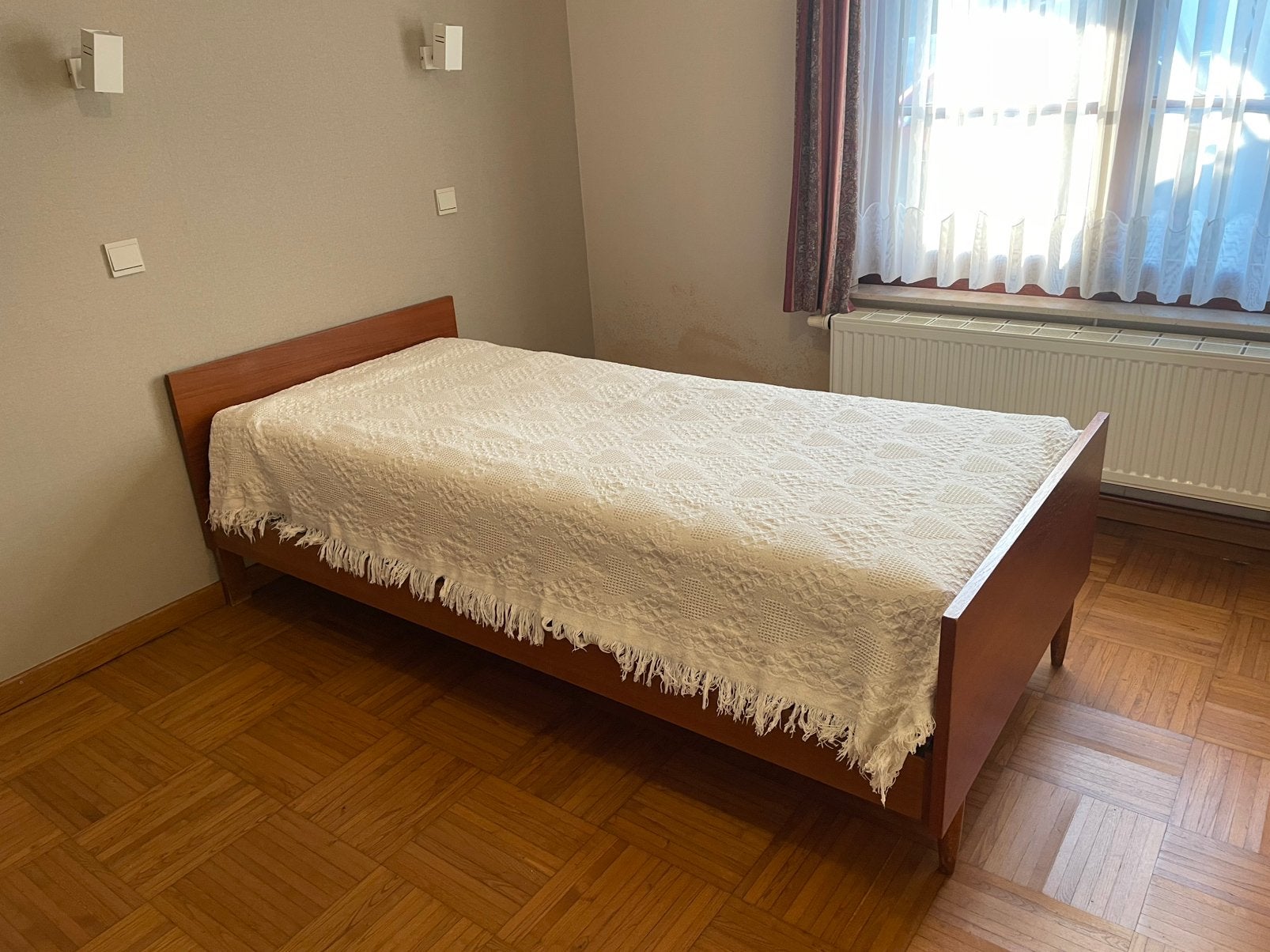 Eenpersoonsbed, Ophalen, Eenpersoons, 200 cm, Hout
