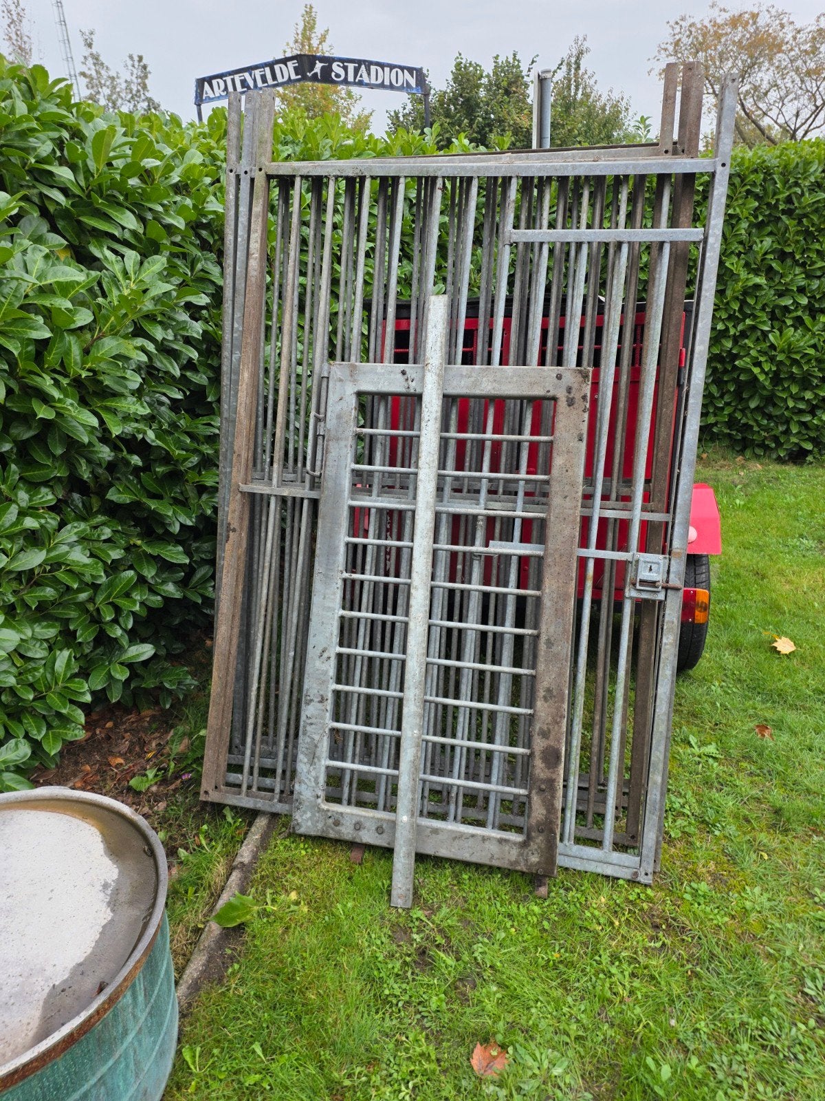 honde ren, Ophalen, Gebruikt, IJzer