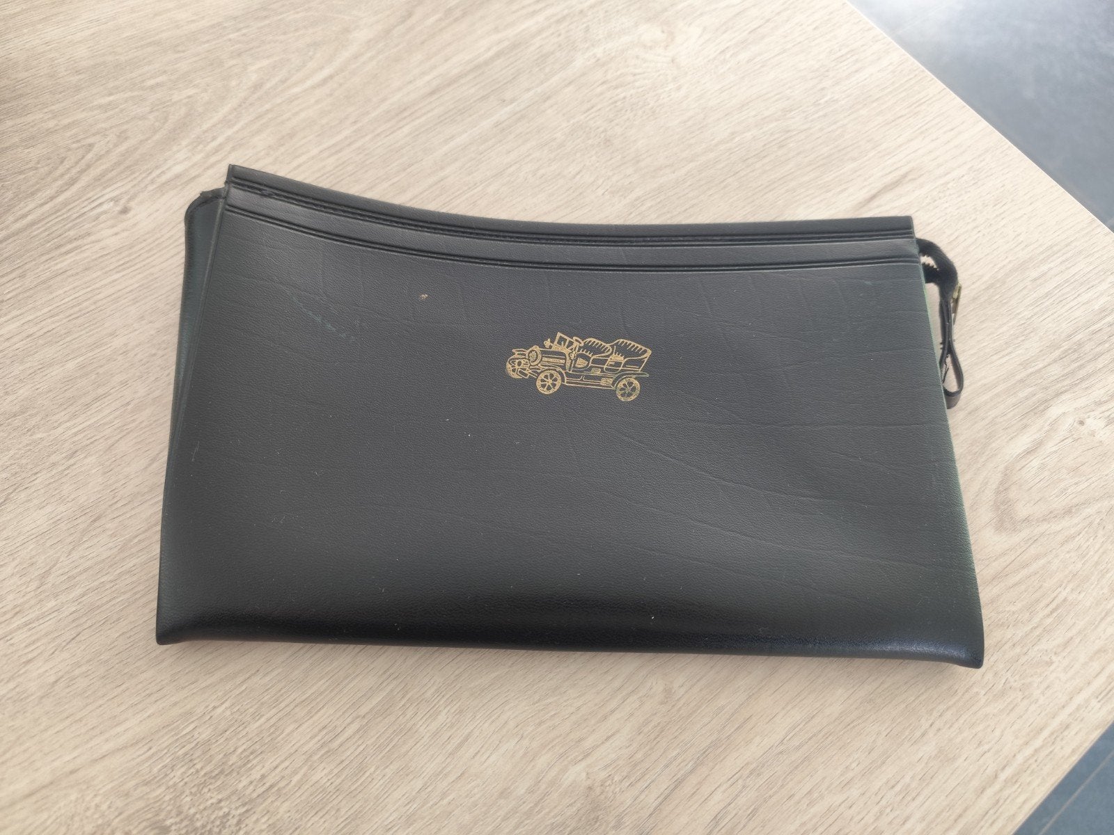 Pochette de rangement vintage documents voiture anciennes, Enlèvement ou Envoi