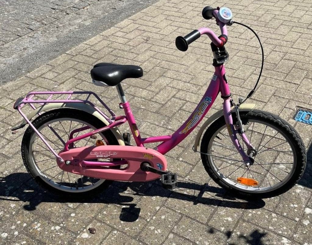 Meisje fiets, Fietsen en Brommers, Ophalen, Terugtraprem, Gebruikt, Handrem