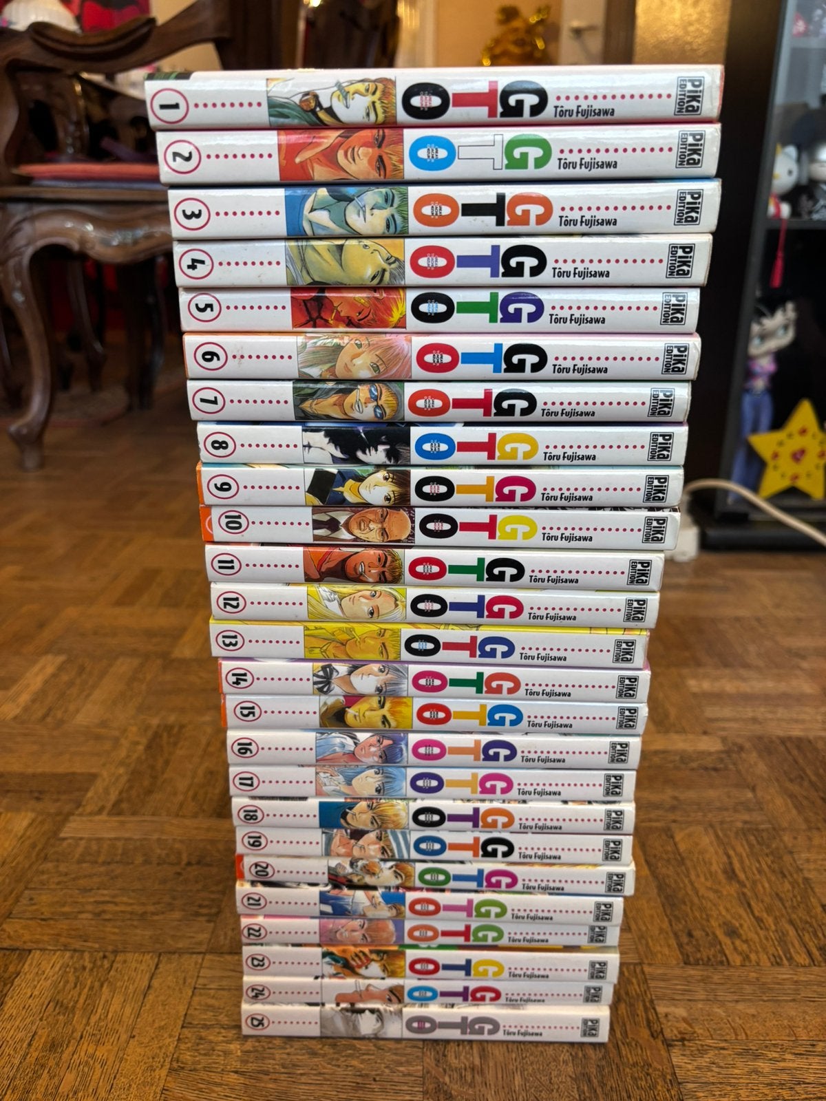 Manga gto great teacher onizuka 1-25 intégrale, Livres, Série complète ou Série, Enlèvement ou Envoi, Utilisé