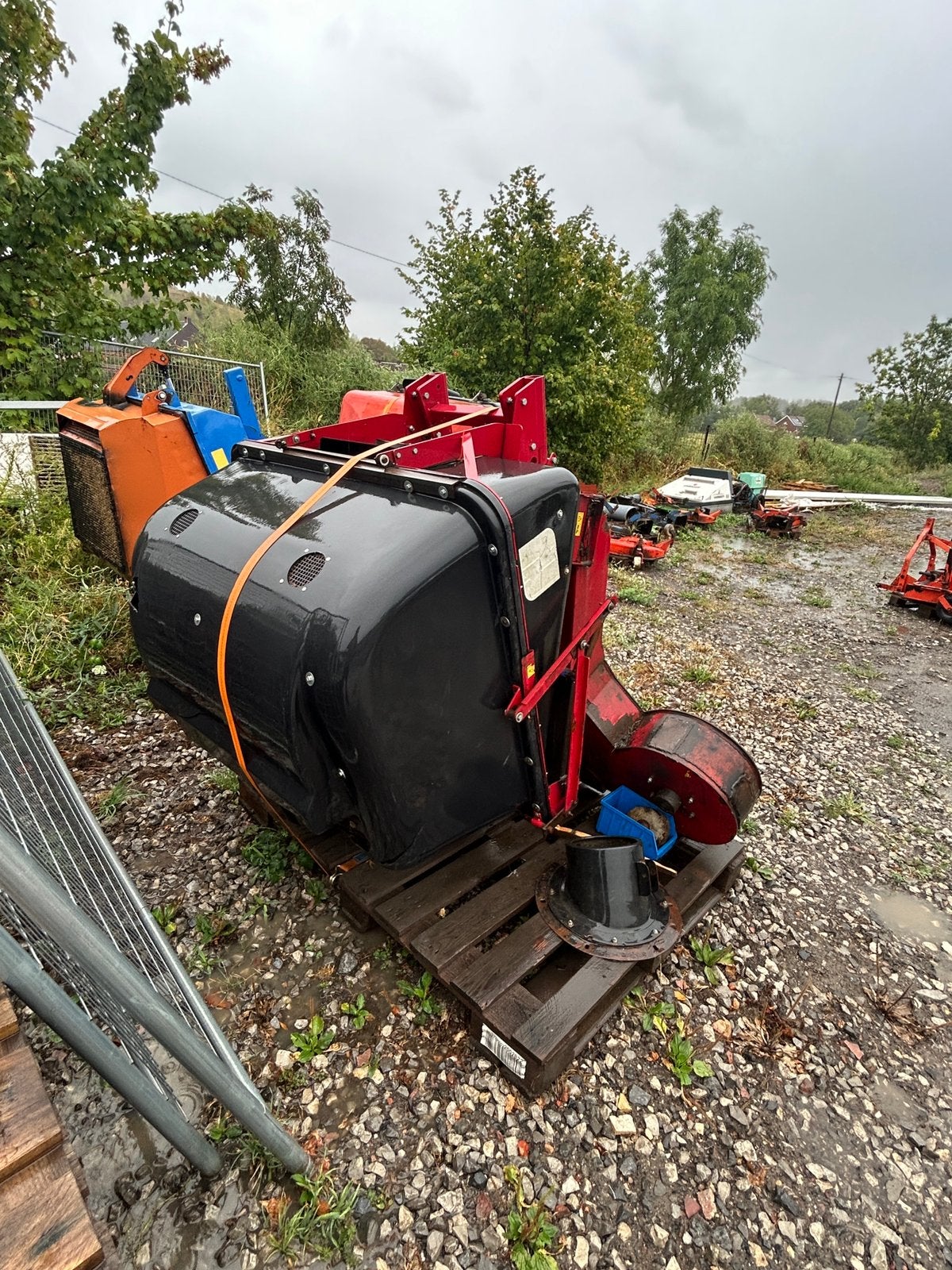 Bac de ramassage micro tracteur, Jardin & Terrasse, Tondeuses autoportées, Enlèvement, Utilisé, Bac de ramassage, 120 cm ou plus