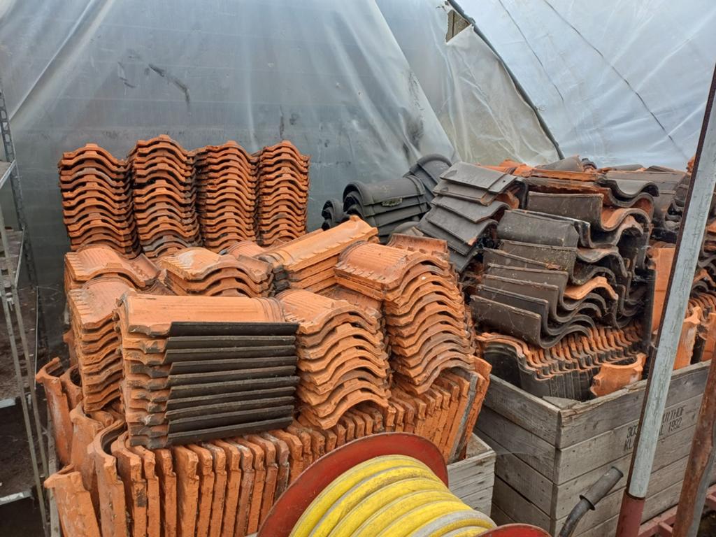 Dakpannen, Doe-het-zelf en Bouw, Ophalen, Dakpannen