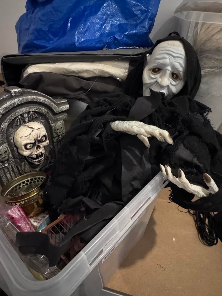 Decoratie haloween., Plastique, Multicolore, Enlèvement, Utilisé