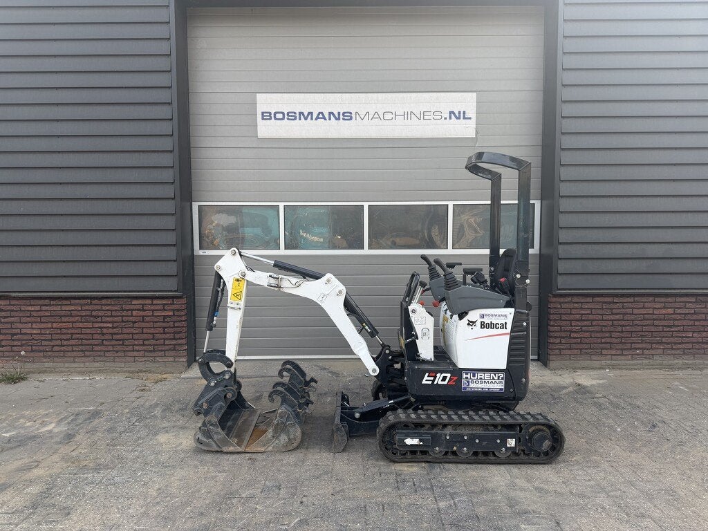 Bobcat E10 z minigraver 2026 - 120 uur €290 LEASE, Zakelijke goederen, Machines en Bouw | Kranen en Graafmachines, Doosan Bob