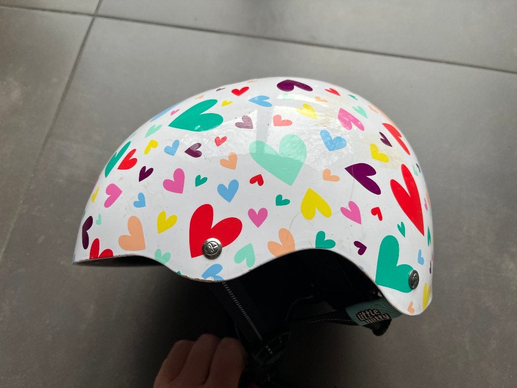 Nutcase fietshelm XS, Vélos & Vélomoteurs, XS, Enlèvement ou Envoi, Fille, Utilisé