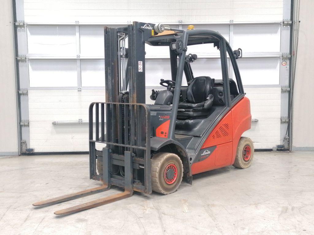 LINDE H25T-02, Zakelijke goederen, Machines en Bouw | Heftrucks en Intern transport, 2000 tot 3000 kg, LPG, Heftruck, LINDE