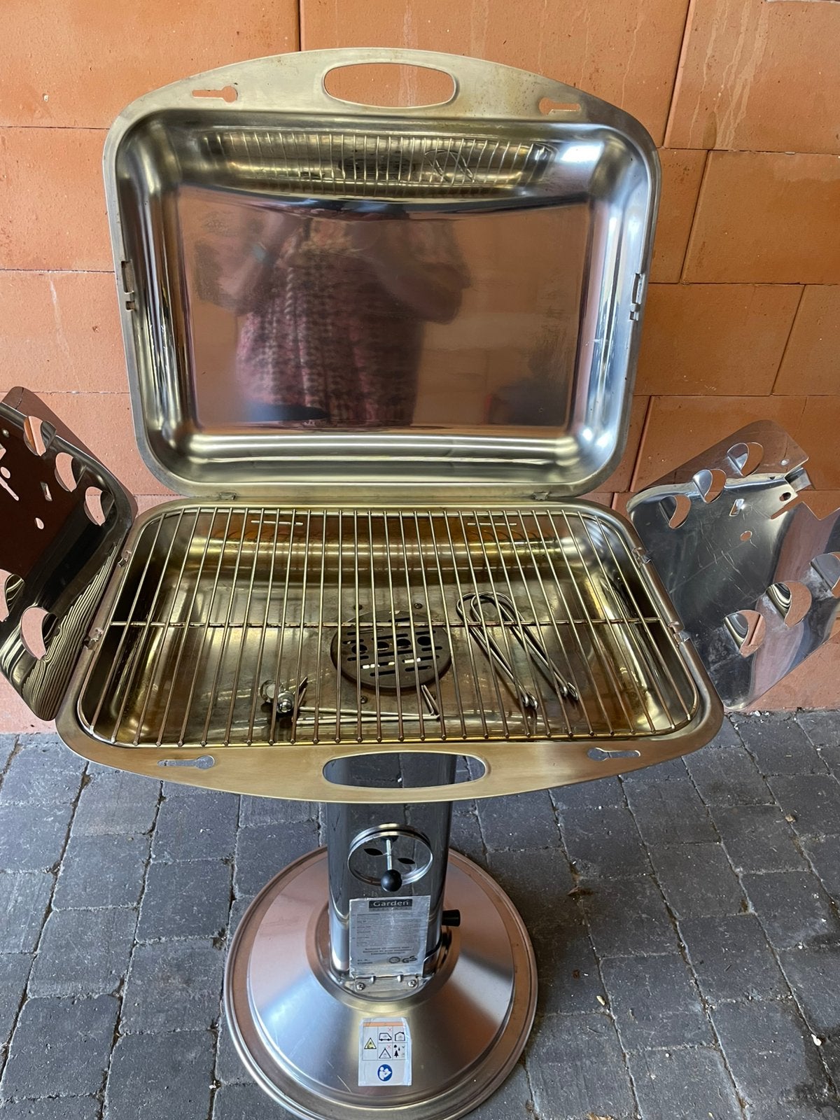 Inox BBQ Garden 60 x 40, Ophalen, Gebruikt