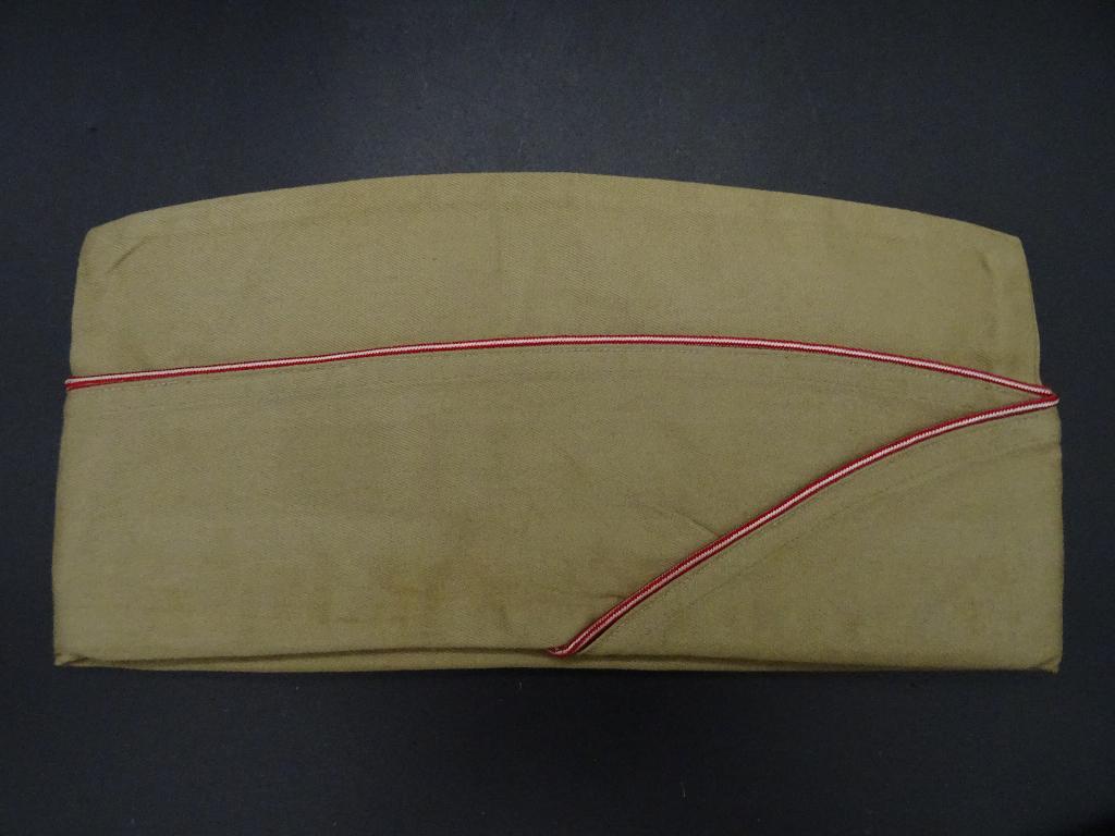 Amerikaanse Engineers garrison cap wo2, Verzamelen, Ophalen of Verzenden, Landmacht, Helm of Baret