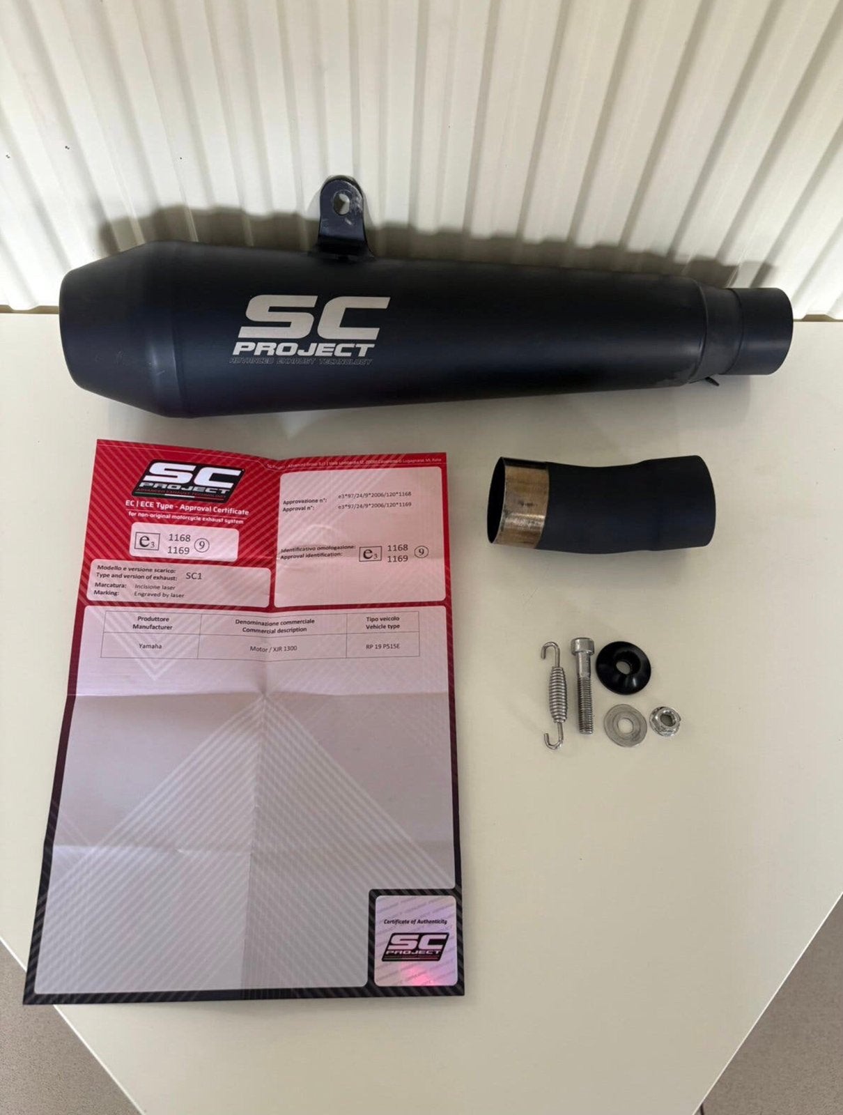 Silencieux SC Project SC1 pour Yamaha XJR1300 2007-2016, Motos, Enlèvement, Utilisé