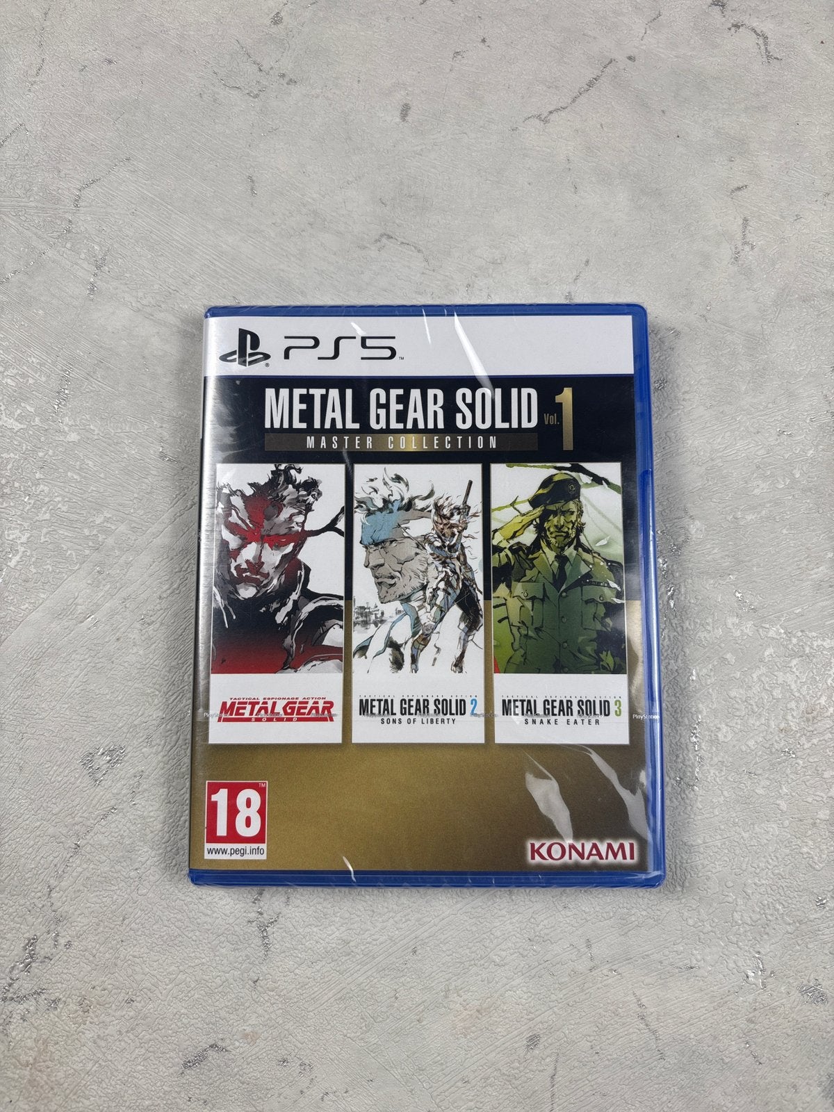 Metal Gear Solid Master Collection Vol.1 Playstation 5, Neuf, Enlèvement ou Envoi, 1 joueur, À partir de 18 ans