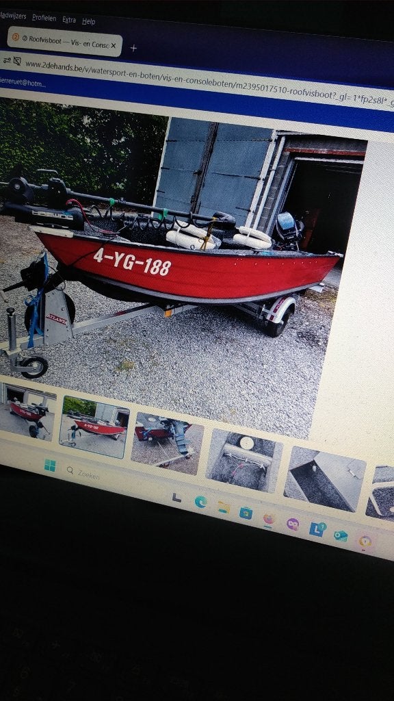visboot 4 m princecraft alumium, Watersport en Boten, Gebruikt, 4 m, Buitenboordmotor, Aluminium