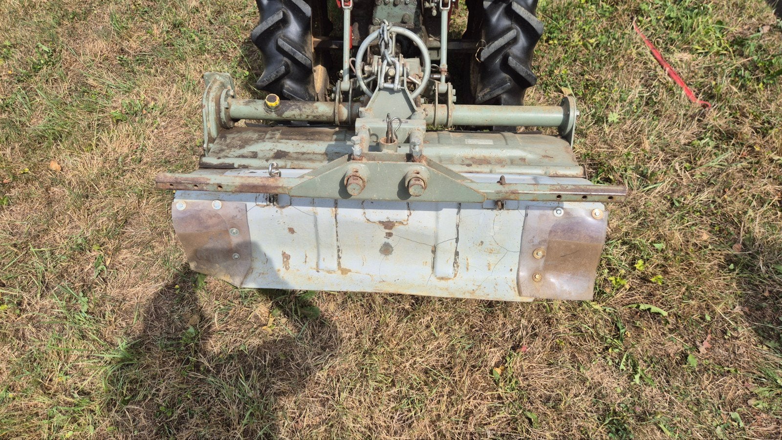 Grondfrees mini tractor, Enlèvement