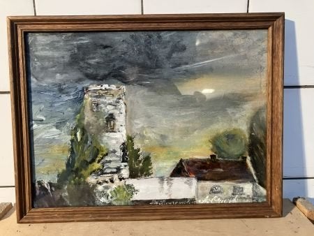 schilderij 38x29 Boerenmolen, Ophalen