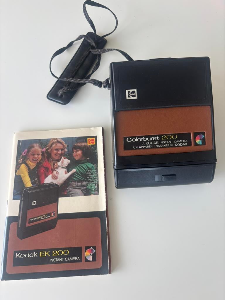 Kodak Colorburst 200 EK200 + notice – vintage, Ophalen of Verzenden, Zo goed als nieuw, Kodak