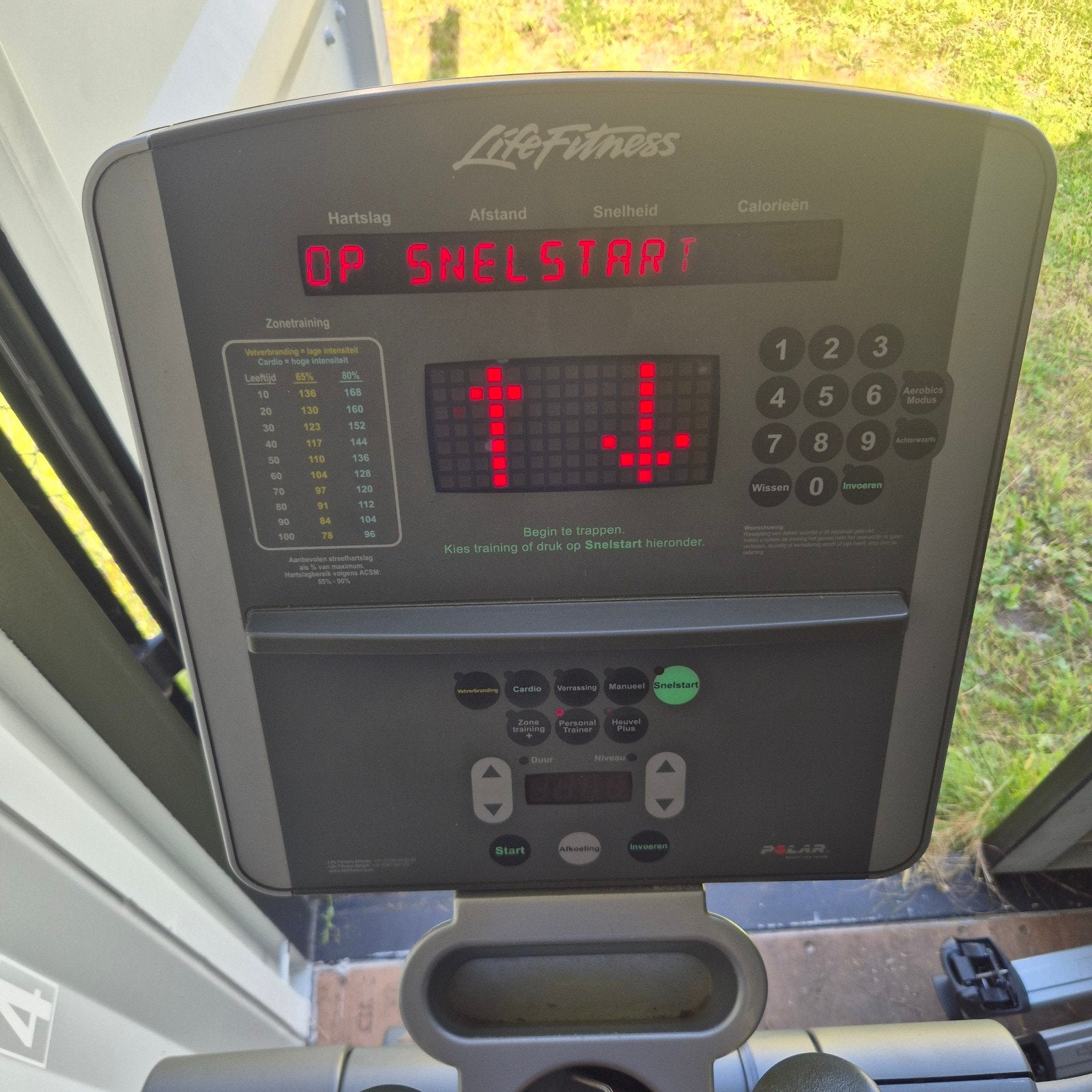 Crosstrainer LifeFitness professioneel fitnesstoestel, Sport en Fitness, Ophalen