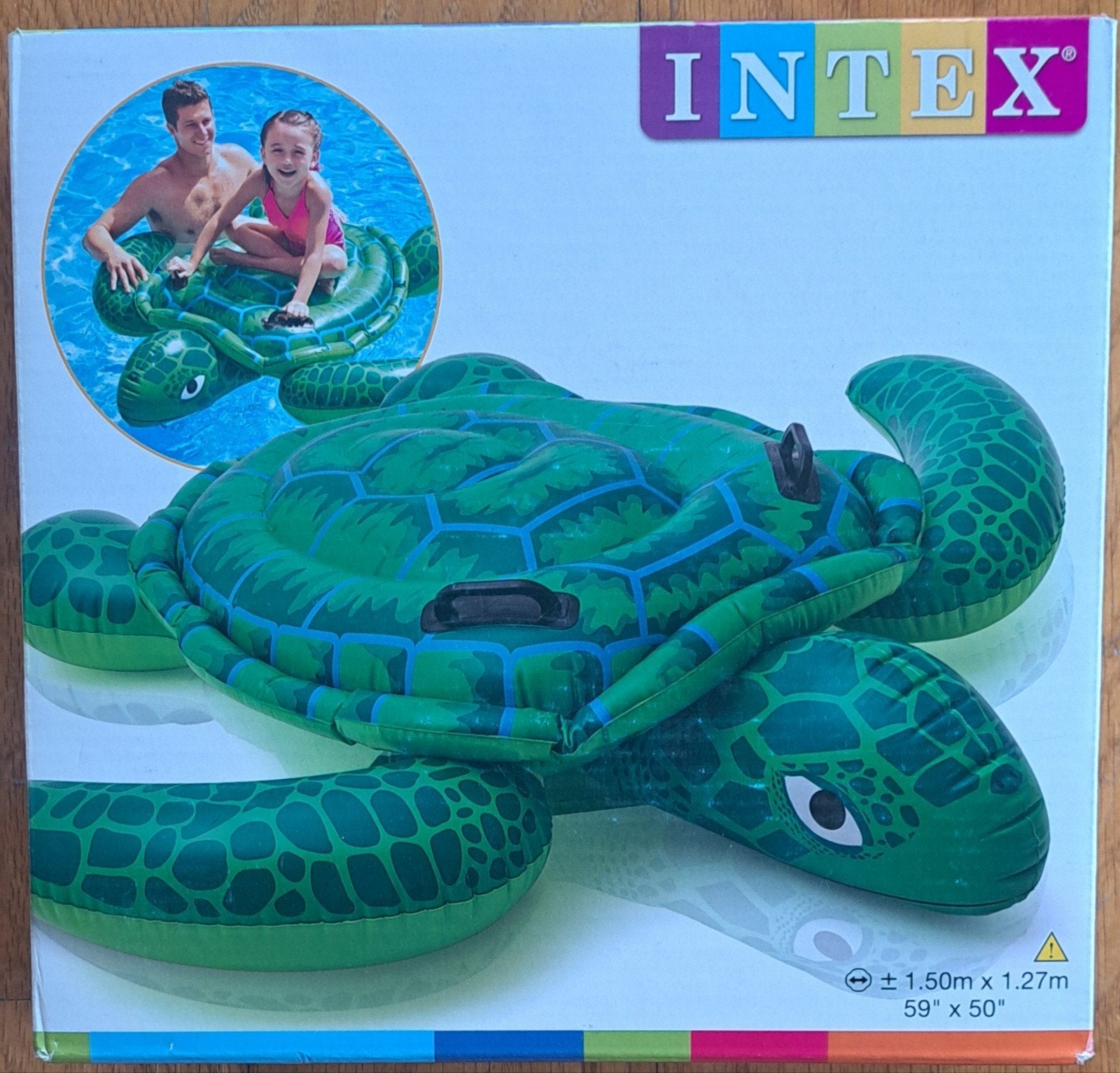 Bouée tortue gonflable Intex non utilisée, toujours emballée, Enlèvement