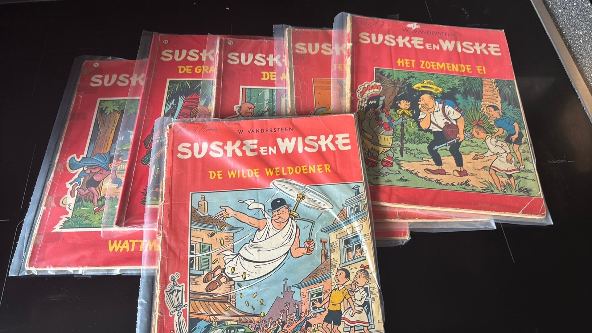 Setje suske en wiske strips, Enlèvement, Comme neuf