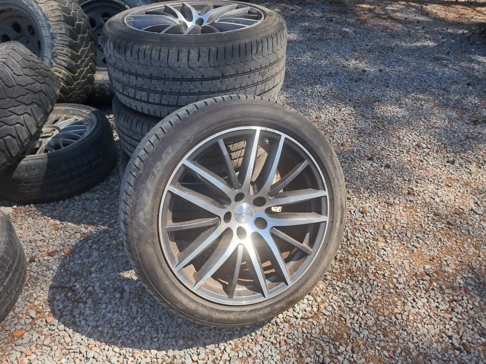 19 INCH SET MASERATI VELGEN, Autos : Pièces & Accessoires, Enlèvement, 19 pouces, Jante(s)