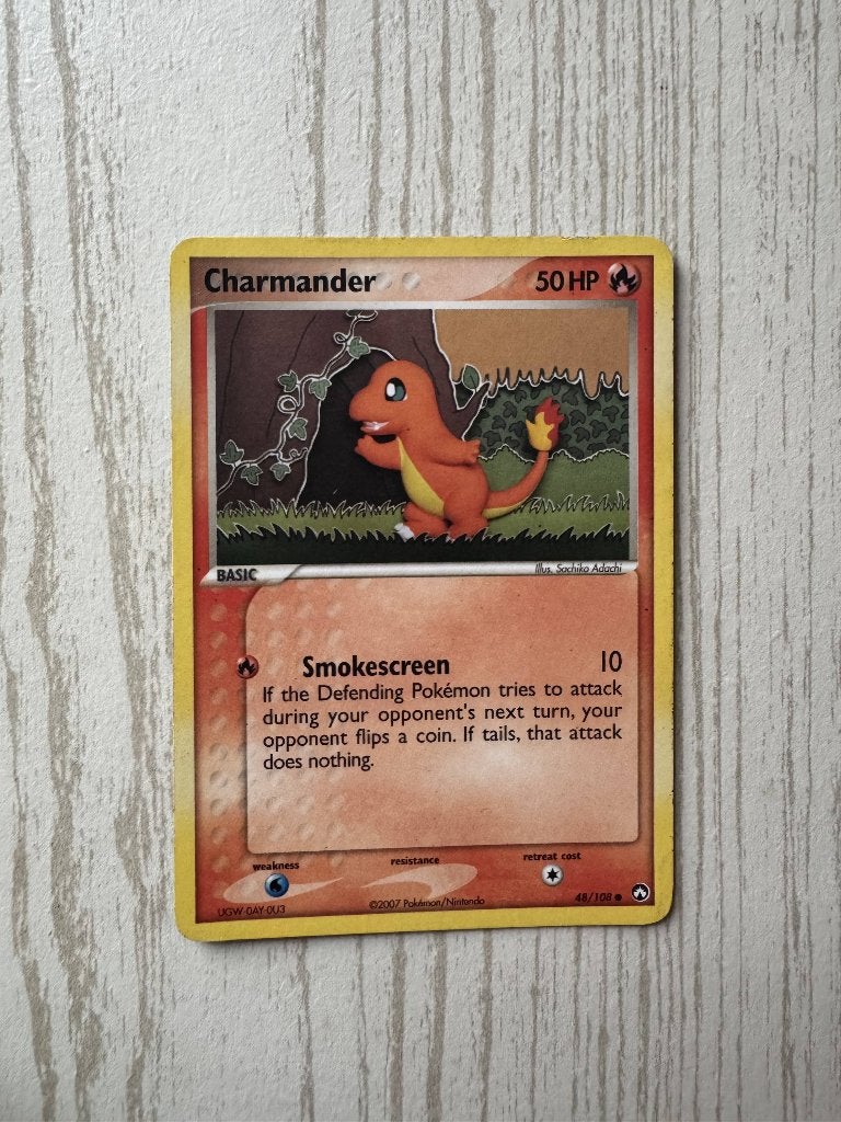Charmander 48/108 - EX Power Keepers (2007), Ophalen of Verzenden, Zo goed als nieuw, Losse kaart