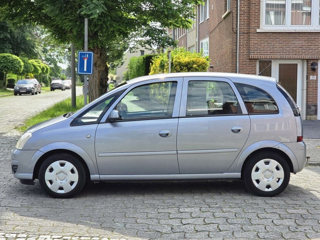 Opel Meriva Meriva 1.3 CDTi avec airco démarre et roule bie, Stof, Zwart, 4 cilinders, 5 deurs