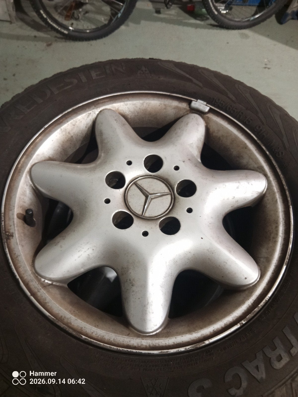 aluminium wielen mercedes, Enlèvement, Pneu(s)
