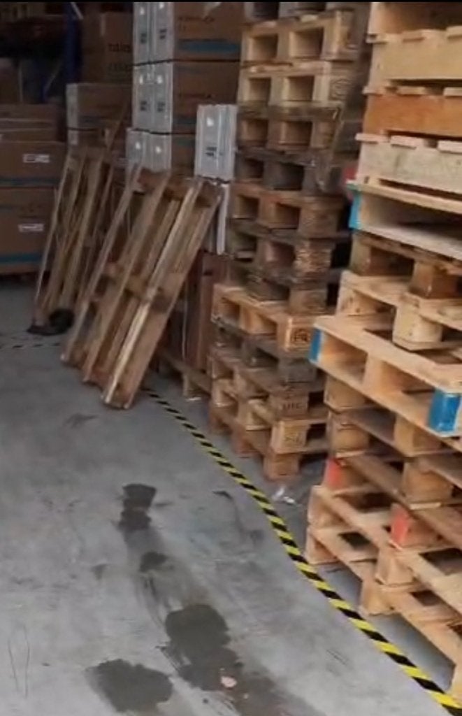 Gratis pallets in merksplas, Doe-het-zelf en Bouw, Ophalen, Gebruikt