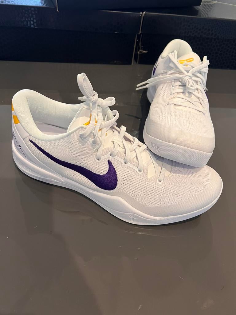 Nike Kobe 8 Protro 'Lakers Home', Vêtements | Hommes, Chaussures, Neuf, Enlèvement, Chaussures de sport, Blanc