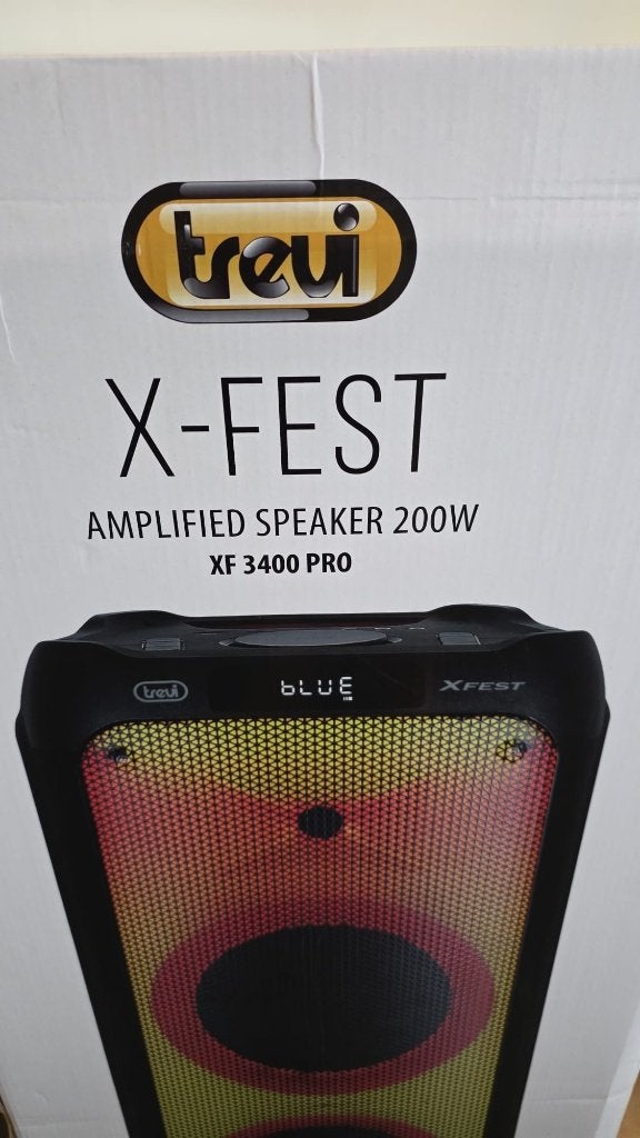 Trevi X-FEST XF3400 PRO. NEUF, Neuf, Autres marques, Enlèvement ou Envoi, Enceinte de fête