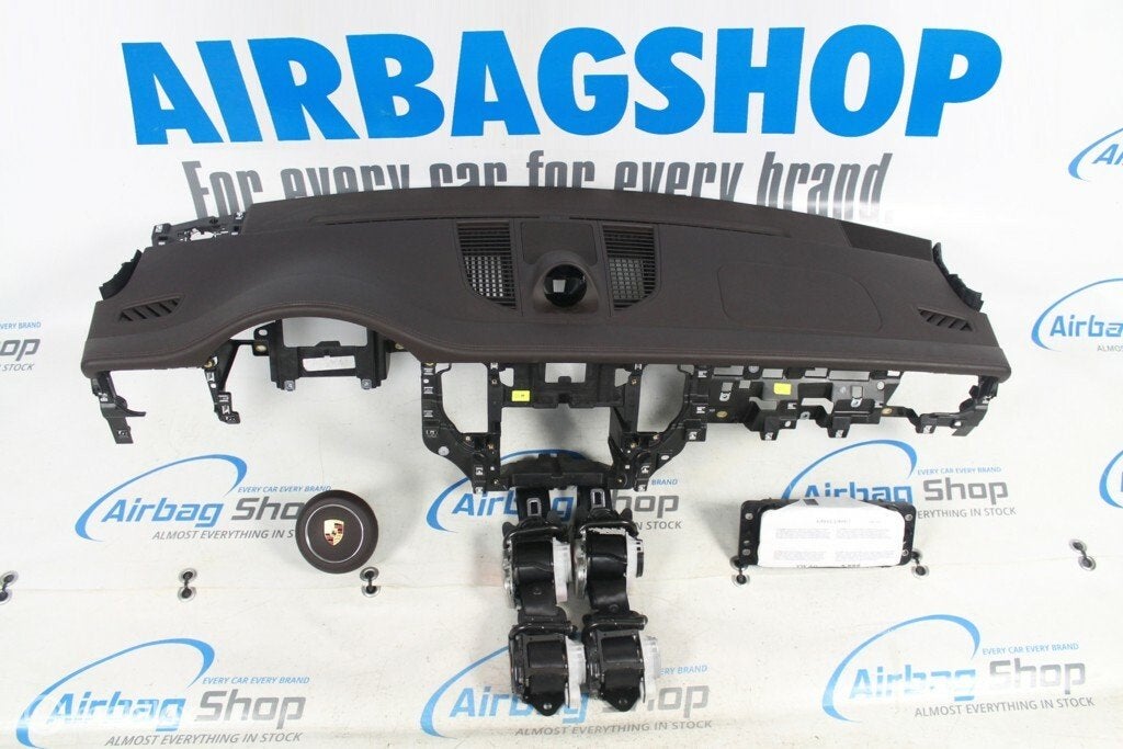 Airbag set Dashboard met stiksel Porsche Macan (2014-heden), Auto-onderdelen, Gebruikt, Ophalen of Verzenden