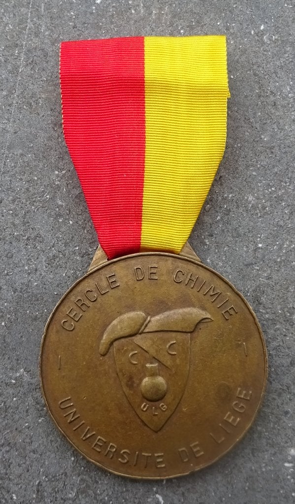 ULG / CHIMIE - ORDRE DE LA GROSSE BURETTE - MEDAILLE, Envoi, Autres, Ruban, Médaille ou Ailes