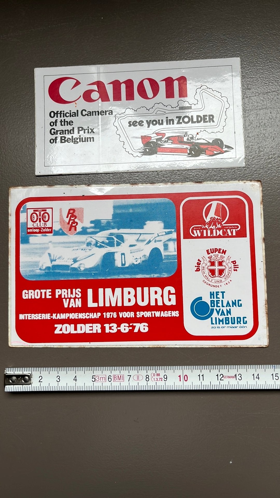 Stickers circuit zolder, Verzamelen, Ophalen of Verzenden, Zo goed als nieuw