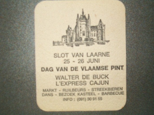 Bierviltje Riva Dentergem 12 : R/V 25-06 Laarne, Ophalen of Verzenden, Gebruikt, Viltje(s)