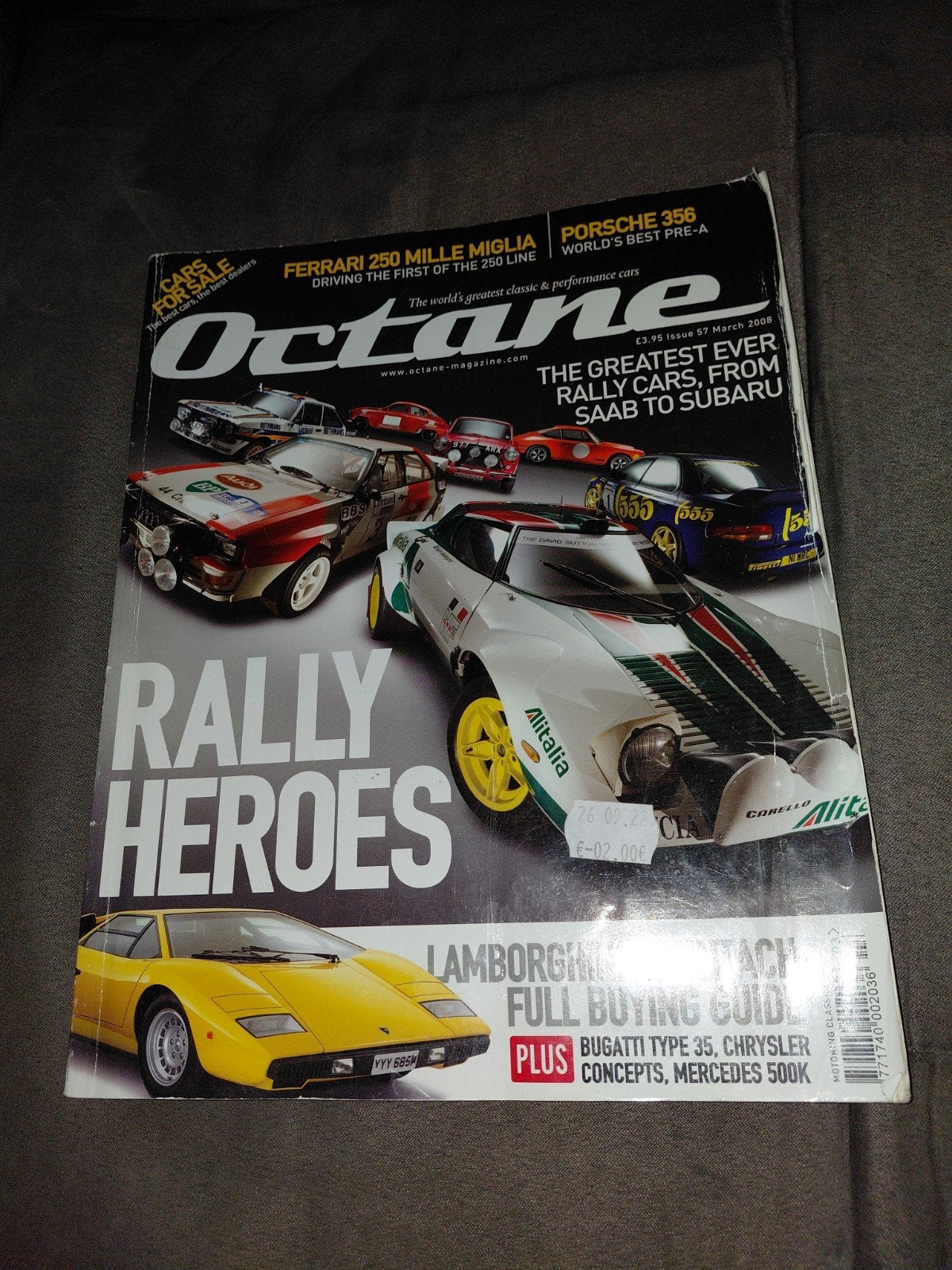 Magazine octane rally heroes, Enlèvement ou Envoi