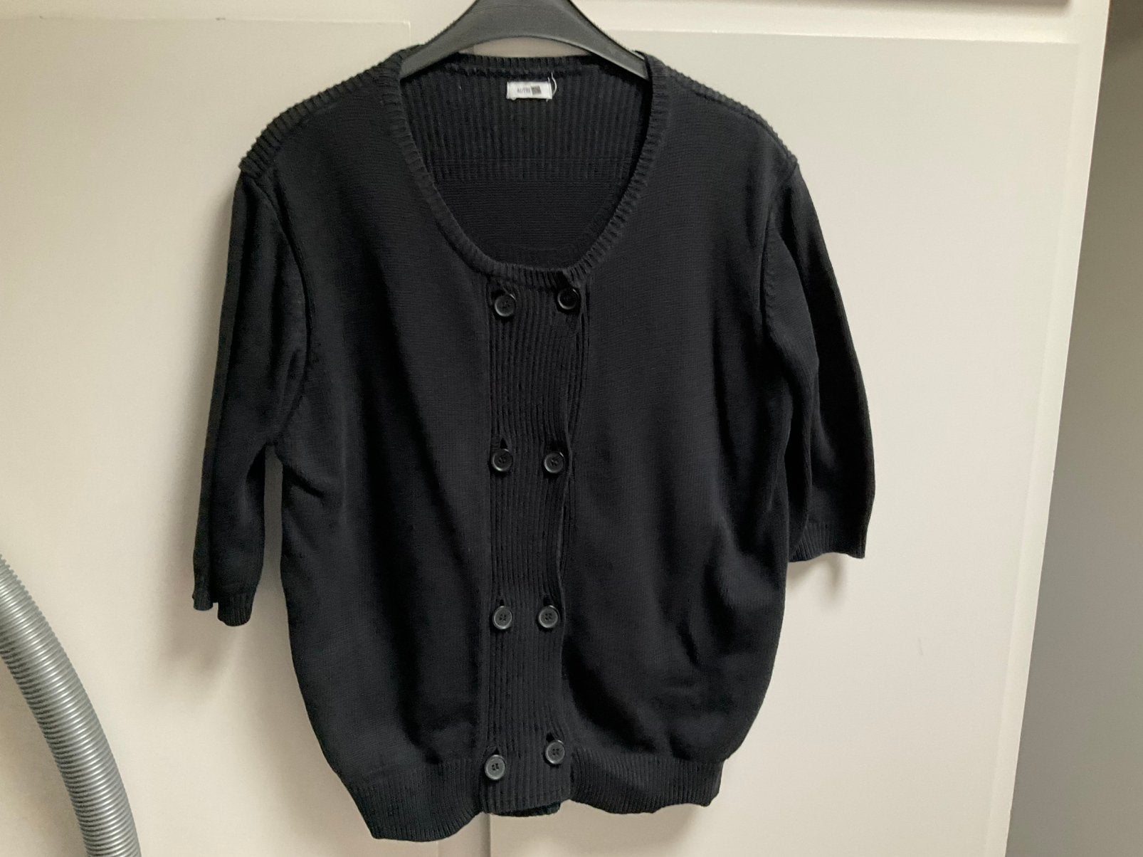 Zwart vestje met korte mouwen merk Autre ton T4, Ophalen of Verzenden, Zo goed als nieuw, Zwart